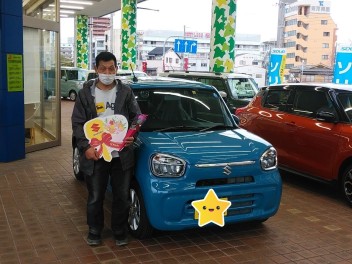 アルトのご納車ありがとうございました！！